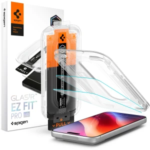 Szkło do etui + Aplikator Spigen Glas.tR EZ Fit Pro 2-Pack (AC) do iPhone 18 Pro Max / 17 Pro Max / 16 Pro Max