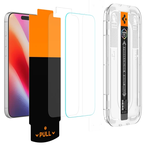 Szkło do etui + Aplikator Spigen Glas.tR EZ Fit Pro 2-Pack (AC) do iPhone 18 Pro Max / 17 Pro Max / 16 Pro Max (3/14)