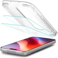 Szkło do etui + Aplikator Spigen Glas.tR EZ Fit Pro 2-Pack (AC) do iPhone 18 Pro Max / 17 Pro Max / 16 Pro Max (11/14)