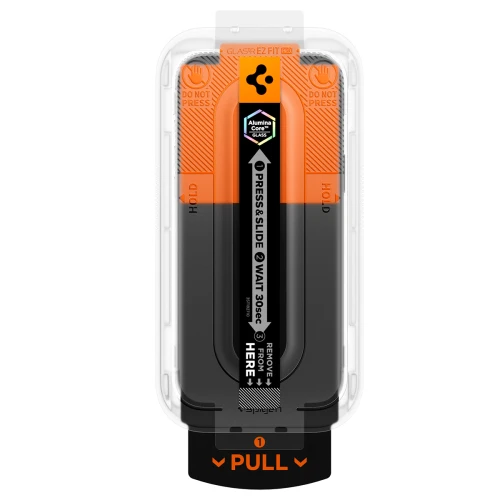 Szkło do etui + Aplikator Spigen Glas.tR EZ Fit Pro 2-Pack (AC) do iPhone 18 Pro Max / 17 Pro Max / 16 Pro Max (12/14)