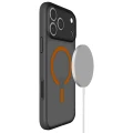 Etui Spigen Ultra Hybrid Mag do MagSafe do iPhone 18 Pro Max, półprzezroczysto-czarno-pomarańczowe (10/16)