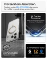 Etui Spigen Ultra Hybrid Mag do MagSafe do iPhone 18 Pro, przezroczysto-złote (6/16)