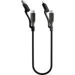 Kabel do ładowania USB-C / MicroUSB - USB-C / USB-A, Nomad Universal Cable, 240W, 30cm, czarne