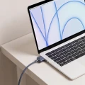 Kabel USB-C do MagSafe 3 140W, Tech-Protect MMC01, 300,00 cm, granatowy (5/9)