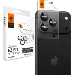 Szkło na aparat Spigen Glas.tR EZ Fit Optik Pro 2-Pack do iPhone 18 Pro Max / 18 Pro, ciemno-szare