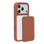 Skórzane etui z modularnymi pleckami Troubadour Modular Leather Case do MagSafe do iPhone 18 Pro, brązowe