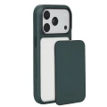 Skórzane etui z modularnymi pleckami Troubadour Modular Leather Case do MagSafe do iPhone 18 Pro Max, ciemnozielone (1/9)