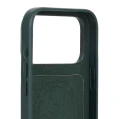 Skórzane etui z modularnymi pleckami Troubadour Modular Leather Case do MagSafe do iPhone 18 Pro Max, ciemnozielone (6/9)