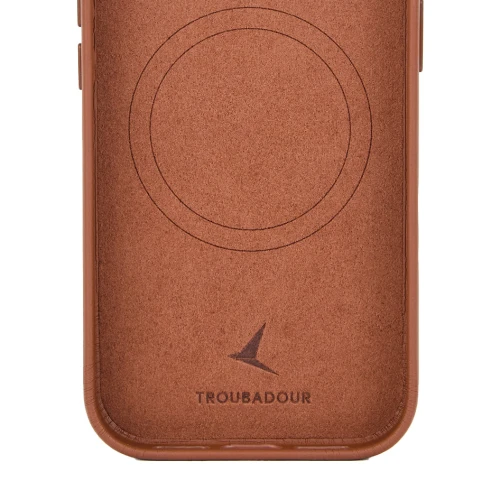 Etui Troubadour Full Leather Case do MagSafe do iPhone 18 Pro Max, brązowe (7/10)