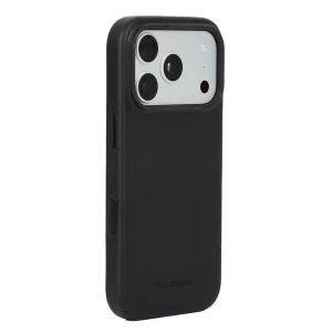 Etui Troubadour Full Leather Case do MagSafe do iPhone 18 Pro, czarne