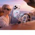 Etui z obrotową podstawką 360° Torras Ostand O3 Air Gradient do MagSafe do iPhone 18 Pro Max / 17 Pro Max, fioletowo-niebieskie (4/10)