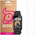 Folia ochronna na ekran zegarka Bizon Watch Film HydroFlex do Xiaomi Smart Band 11 Active, 3 sztuki (1/5)