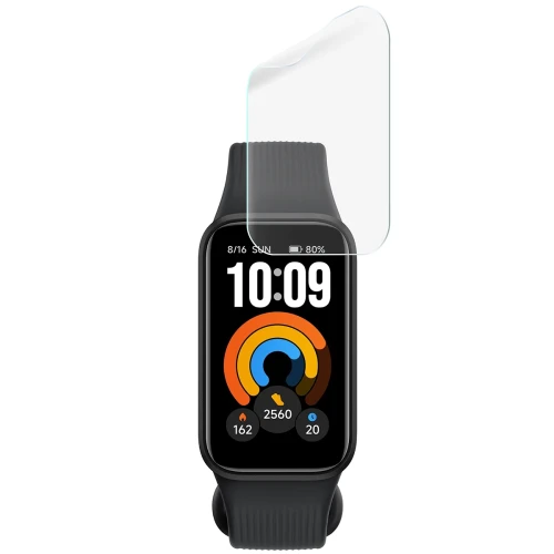 Folia ochronna na ekran zegarka Bizon Watch Film HydroFlex do Xiaomi Smart Band 11 Active, 3 sztuki (5/5)