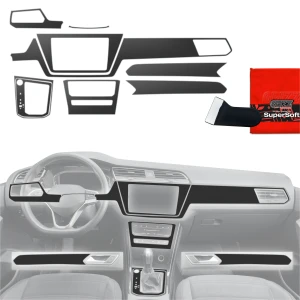 Folia do wnętrza Volkswagen Touran Highline (2025-2026) Grizz Protector 9w1 Czarna Antyodciskowa