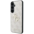 Etui Guess Leather 4G Metal Logo do Galaxy S26 FE do Galaxy S26 FE, różowe