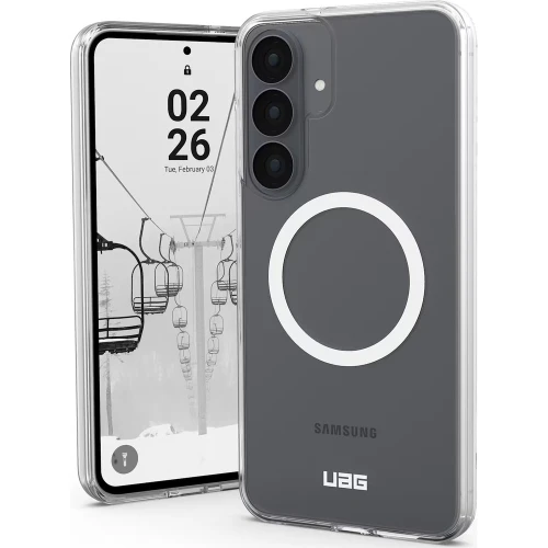 Etui UAG Scout Clear do MagSafe do Galaxy S26 FE, przezroczysto-białe (1/6)
