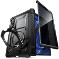 Etui pancerne + szkło prywatyzujące 9H Supcase UB Grip Mag SPG Privacy do MagSafe do Galaxy Z Fold8, przezroczysto-czarne (9/12)