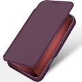 Etui z klapką Dux Ducis Skin Pro do iPhone 18 Pro Max / 17 Pro Max, burgundowe (5/10)