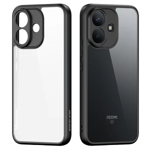 Etui Dux Ducis AIMO do Xiaomi Redmi Note 17 Pro 5G, przezroczyste z czarną ramką