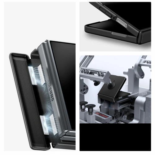 Etui Spigen Air Fit Pro Mag do MagSafe do Galaxy Z Flip8, czarne