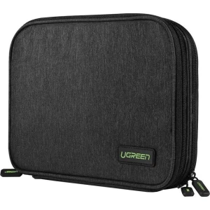 OUTLET: Etui / pudełko / organizer Ugreen LP149 na dysk HDD / SSD, tablet, telefon, kable i akcesoria, szaro-czarne
