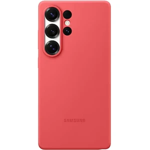 OUTLET: Etui Samsung Silicone Case do Galaxy S25 Ultra, czerwone