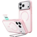 Etui ESR Classic Hybrid Kickstand do MagSafe do iPhone 18 Pro / 17 Pro, jasnoróżowo-przydymione (2/6)