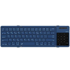 OUTLET: Uniwersalna klawiatura składana, Bluetooth z Touchpadem, Nillkin Pocket Keyboard, niebieska