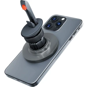 OUTLET: Uchwyt do samochodu na telefon z magnesem 3mk MagHolder MagSafe do iPhone, czarny