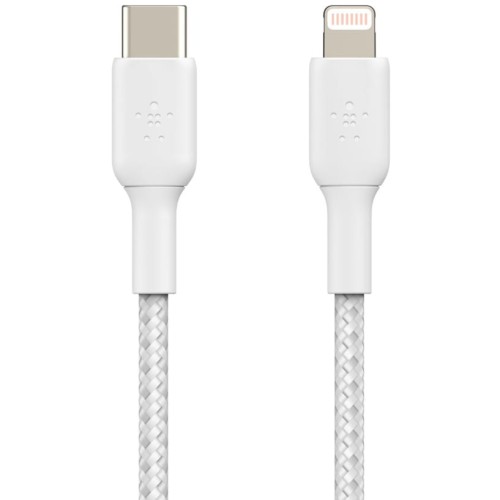 BELKIN - Boost Braided kabel USB-C Lightning 1m - White 23.jpg