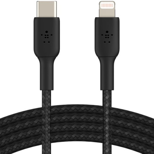 BELKIN - Boost Braided kabel USB-C Lightning 2m - Black 21.jpg
