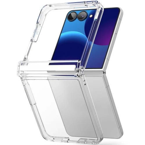 Etui Ringke Fusion Flap do Galaxy Z Flip8, przezroczyste (1/8)