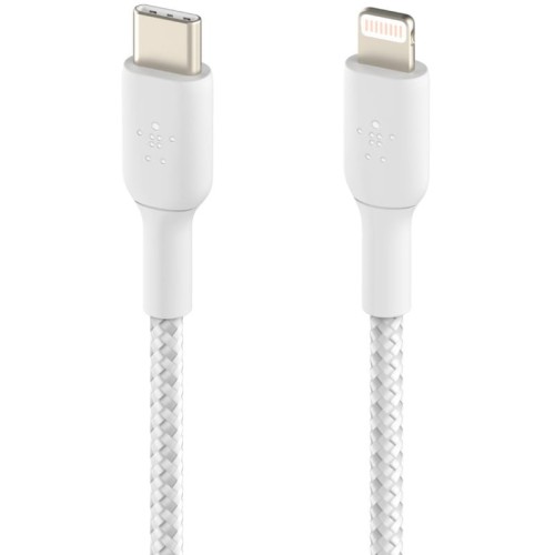 BELKIN - Boost Braided kabel USB-C Lightning 2m - White 22.jpg