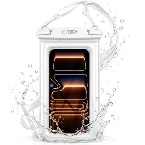OUTLET: Etui wodoszczelne Tech-Protect UWC7 Universal Waterproof Floating Case do telefonu 6,9", białe