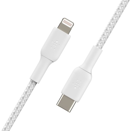 BELKIN - Boost Braided kabel USB-C Lightning 2m - White 24.jpg