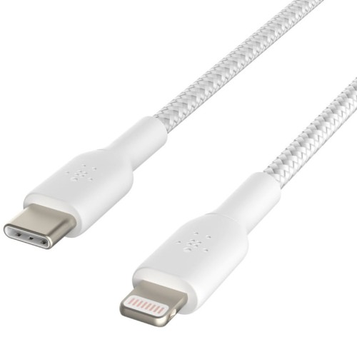BELKIN - Boost Braided kabel USB-C Lightning 2m - White 25.jpg