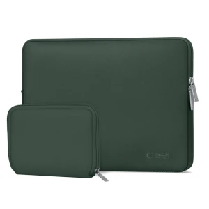 OUTLET: Etui Tech-Protect Neo Slim do laptopów 13" / 14", ciemnozielone