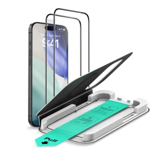 OUTLET: Szkło hartowane z ramką pozycjonującą ESR UltraFit Tempered Glass do iPhone 17 Pro Max, 2 sztuki