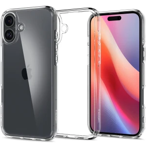 OUTLET: Etui Spigen Ultra Hybrid do iPhone 16 Plus, przezroczyste