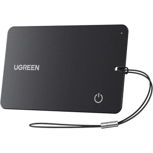 OUTLET: Lokalizator w formie karty, Ugreen Slim Pro CM910, do Android Find Hub, Apple Find My, czarny