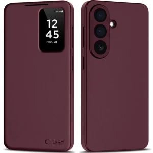 OUTLET: Etui z klapką Tech-Protect Smart Wallet do Galaxy A57 5G, bordowe