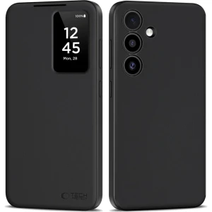 OUTLET: Etui z klapką Tech-Protect Smart Wallet do Galaxy S25, czarne