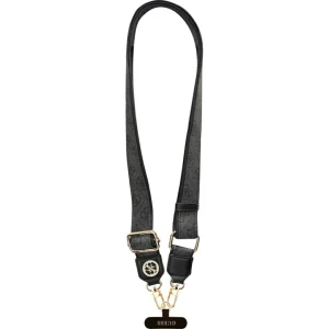 OUTLET: Smycz do telefonu Guess  Universal Crossbody Strap 150 cm/ pasek, czarna
