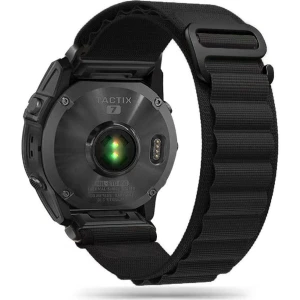 OUTLET: Pasek Tech Protect Nylon Pro, QuickFit 26 mm do Garmin Fenix 8 Pro (51 mm) / 8 / 7X Pro / 7X / 6X Pro, czarny