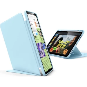 OUTLET: Etui z klapką ESR Flip Hybrid do iPad Air 11" / 10.9" 2020-2026, błękitne