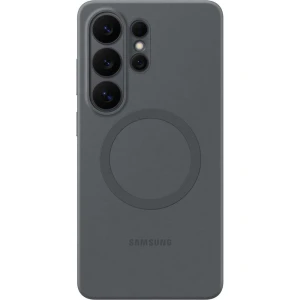 OUTLET: Oryginalne etui Samsung Silicone Magnet Case do Galaxy S26 Ultra, do MagSafe, czarne