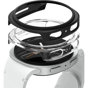OUTLET: Etui Ringke Slim 2-pack do Galaxy Watch 8 44mm, przezroczysto-czarne