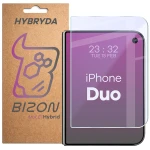 Elastyczne szkło hybrydowe Bizon Hybrid Mule do iPhone Duo