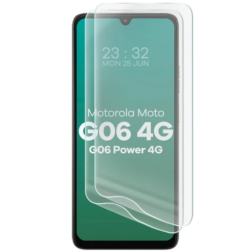 Folia hydrożelowa na ekran Bizon Film Hydrogel Front Duo do Motorola Moto G06 4G / G06 Power 4G, 2 sztuki (5/5)