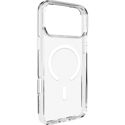 Etui Puro Lite Mag Pro do iPhone 18 Pro / 17 Pro, do MagSafe, białe (1/2)